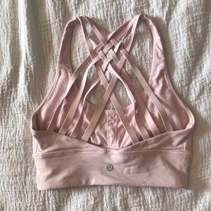 PINK Lulu lemon bra - very similar to energy style